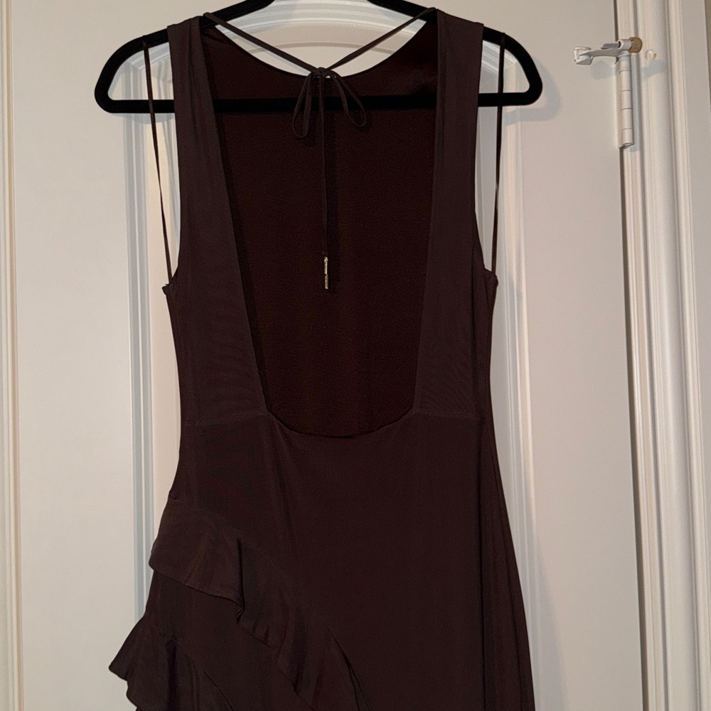 AFRM Women's hairess Ruffle Maxi Dress size small - Picture 7 of 10